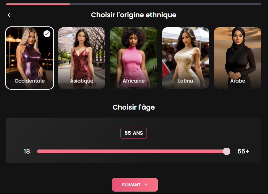 Créer une femme mature personnlisée avec Candy AI