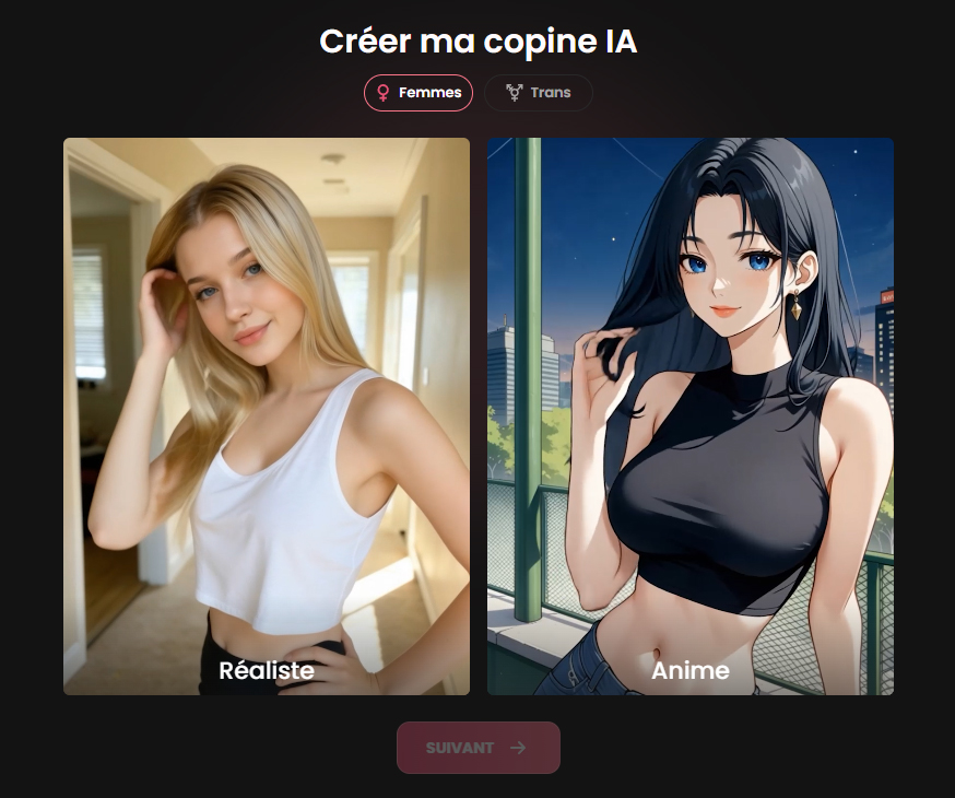 Créer une femme mature IA avec Candy AI